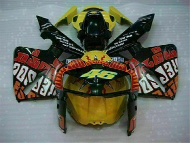 Nero Rosso Giallo 46 Carene Moto Honda CBR 600 RR 2005-2006