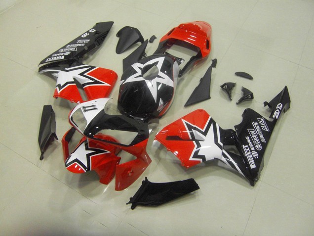 Nero Rosso Kit Carene Honda CBR 600 RR 2003-2004 Nero Rosso Kit Carene Honda CBR 600 RR 2003-2004