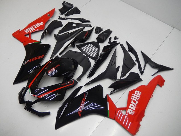 Nero Rosso Kit Completo Carenatura Moto ABS Aprilia RSV4 2009-2015 Nero Rosso Kit Completo Carenatura Moto ABS Aprilia RSV4 2009-2015