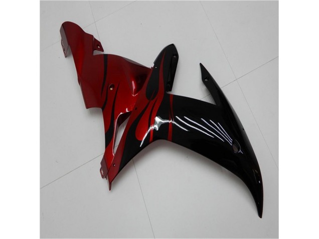 Nero Rosso Kit Completo Carenatura Moto ABS Yamaha R1 2002-2003 Nero Rosso Kit Completo Carenatura Moto ABS Yamaha R1 2002-2003