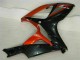 Nero Rosso Kits Carenatura Moto Completa Suzuki GSXR 600 / 750 K6 2006-2007