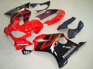 Nero Rosso Plastica Moto Honda CBR 600 F4i 2004-2007