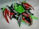 Nero Rosso Verde Motocard Carene Moto Kawasaki ZX6R 2009-2012 Nero Rosso Verde Motocard Carene Moto Kawasaki ZX6R 2009-2012