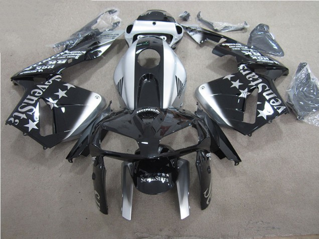 Nero SevenStars Carene Moto Honda CBR 600 RR 2005-2006 Nero SevenStars Carene Moto Honda CBR 600 RR 2005-2006