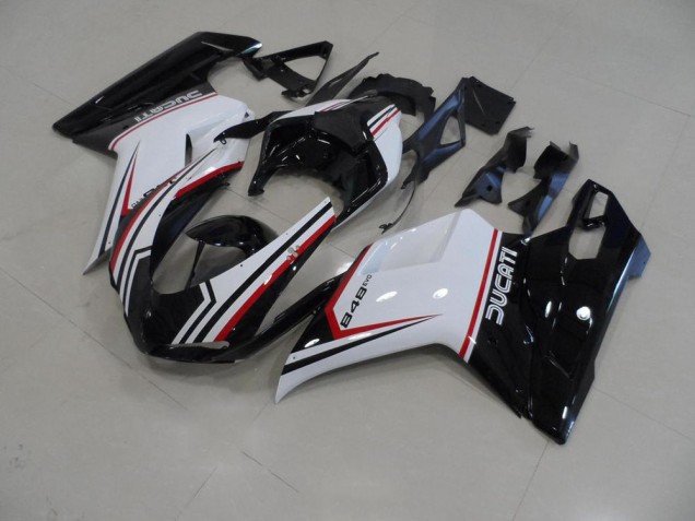 Nero Tricolore Carene Moto Ducati 848 1098 1198 2007-2014 Nero Tricolore Carene Moto Ducati 848 1098 1198 2007-2014