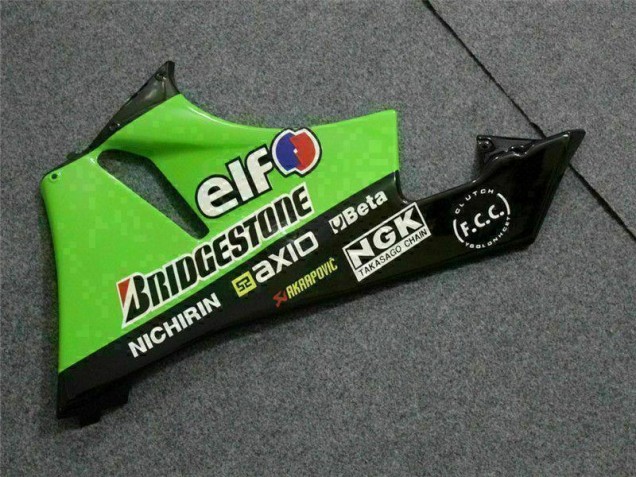 Nero Verde 3M Touch4 Carene Moto Kawasaki ZX6R 2009-2012 Nero Verde 3M Touch4 Carene Moto Kawasaki ZX6R 2009-2012