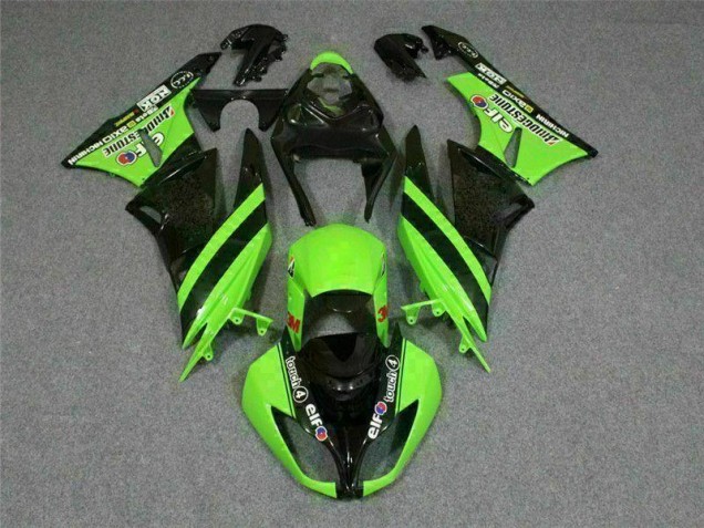 Nero Verde 3M Touch4 Carene Moto Kawasaki ZX6R 2009-2012 Nero Verde 3M Touch4 Carene Moto Kawasaki ZX6R 2009-2012