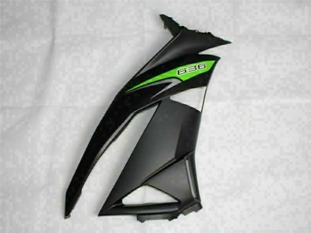 Nero Verde 636 Carene Moto Kawasaki ZX6R 2009-2012 Nero Verde 636 Carene Moto Kawasaki ZX6R 2009-2012