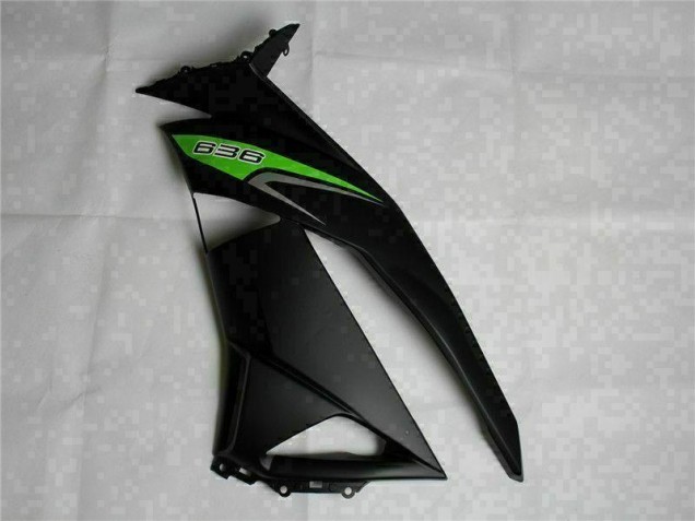 Nero Verde 636 Carene Moto Kawasaki ZX6R 2009-2012 Nero Verde 636 Carene Moto Kawasaki ZX6R 2009-2012