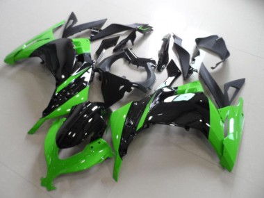 Nero Verde ABS Kit Carenatura Moto Kawasaki ZX 300R 2013-2016