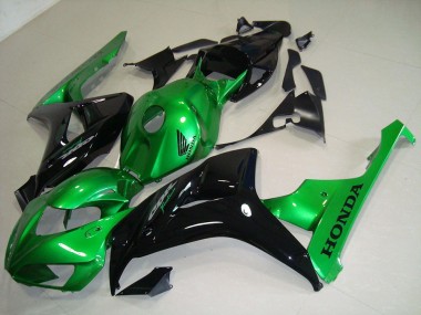 Nero Verde ABS Kits Carena Moto Honda CBR 1000 RR 2006-2007