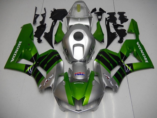 Nero Verde Argento HRC Carene Moto Honda CBR 1000 RR 2012-2016 Nero Verde Argento HRC Carene Moto Honda CBR 1000 RR 2012-2016