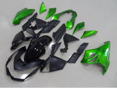 Nero Verde Carene Moto Kawasaki Z1000 2007-2009