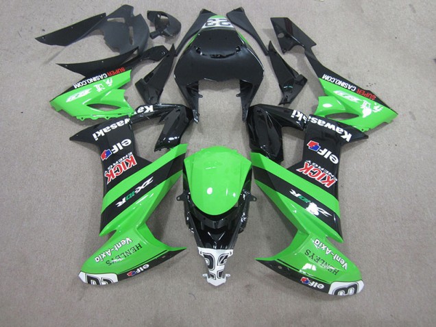 Nero Verde Carene Moto Kawasaki ZX10R 2008-2010 Nero Verde Carene Moto Kawasaki ZX10R 2008-2010