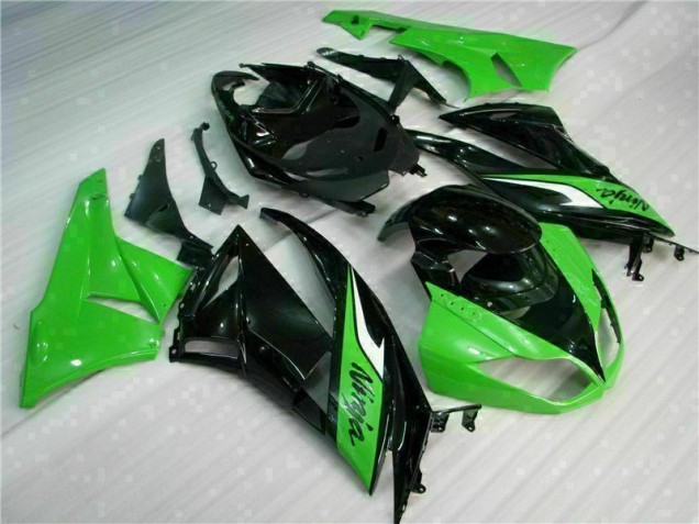 Nero Verde Carene Moto & Plastica Moto Kawasaki ZX6R 2009-2012 Nero Verde Carene Moto & Plastica Moto Kawasaki ZX6R 2009-2012