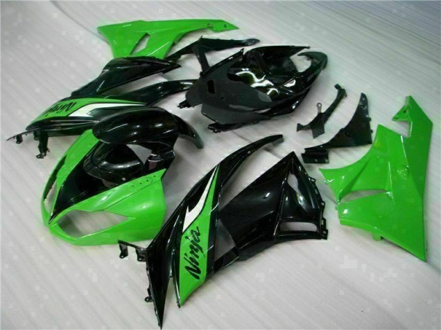 Nero Verde Carene Moto & Plastica Moto Kawasaki ZX6R 2009-2012 Nero Verde Carene Moto & Plastica Moto Kawasaki ZX6R 2009-2012
