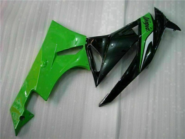Nero Verde Carene Moto & Plastica Moto Kawasaki ZX6R 2009-2012 Nero Verde Carene Moto & Plastica Moto Kawasaki ZX6R 2009-2012