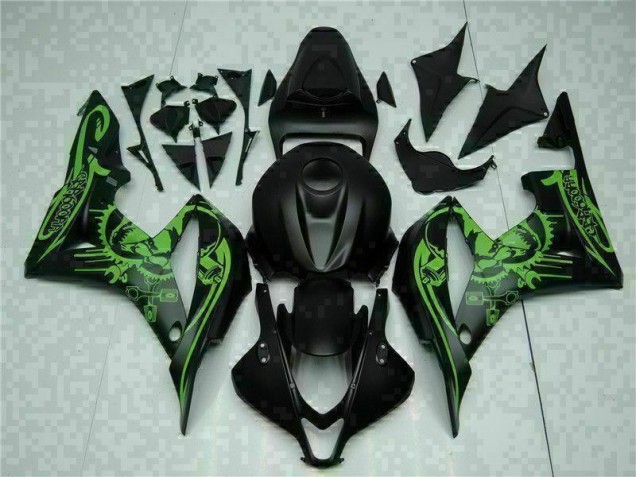 Nero Verde Carrozzeria & Plastica Moto Honda CBR 600 RR 2007-2008 Nero Verde Carrozzeria & Plastica Moto Honda CBR 600 RR 2007-2008