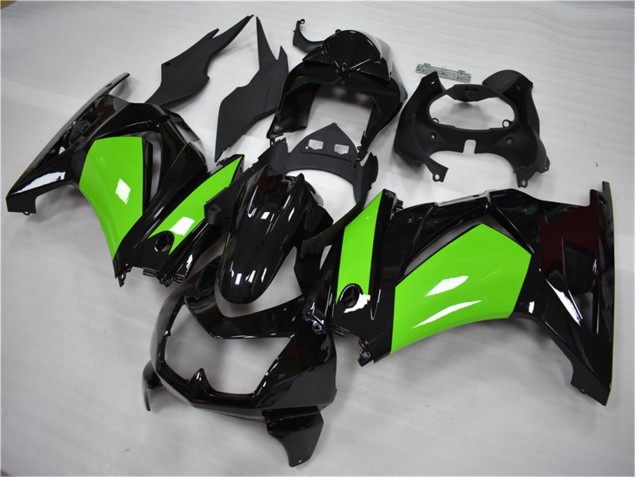Nero Verde Kit Carenatura Moto Completa Kawasaki EX250 2008-2012