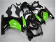 Nero Verde Kit Carenatura Moto Completa Kawasaki EX250 2008-2012