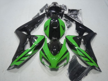 Nero Verde Kits Carene Moto Completa Honda CBR 1000 RR 2006-2007