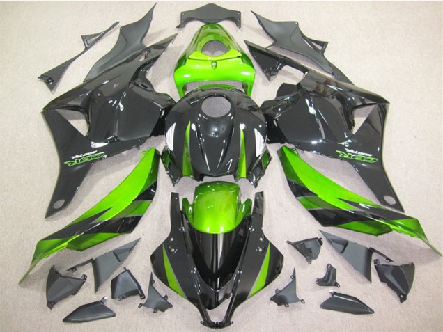 Nero Verde Kits Carene Moto Honda CBR 600 RR 2009-2012 Nero Verde Kits Carene Moto Honda CBR 600 RR 2009-2012