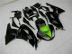 Nero Verde Kits Carene Moto Kawasaki ZX6R 2009-2012