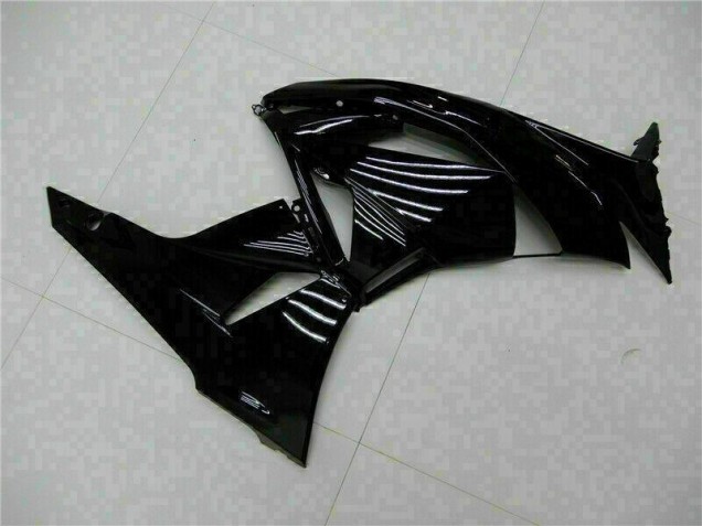 Nero Verde Kits Carene Moto Kawasaki ZX6R 2009-2012