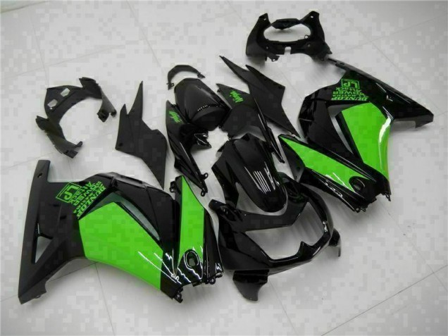 Nero Verde Ninja Carene Moto Kawasaki EX250 2008-2012 Nero Verde Ninja Carene Moto Kawasaki EX250 2008-2012