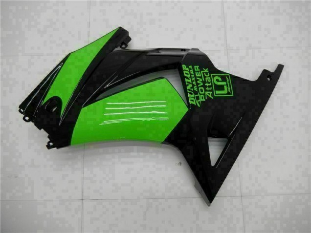 Nero Verde Ninja Carene Moto Kawasaki EX250 2008-2012 Nero Verde Ninja Carene Moto Kawasaki EX250 2008-2012