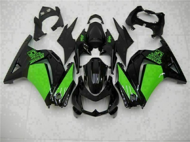 Nero Verde Ninja Carene Moto Kawasaki EX250 2008-2012 Nero Verde Ninja Carene Moto Kawasaki EX250 2008-2012