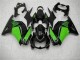 Nero Verde Ninja Carene Moto Kawasaki EX250 2008-2012 Nero Verde Ninja Carene Moto Kawasaki EX250 2008-2012