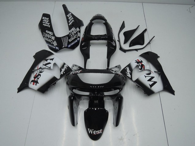 Nero West Carene Moto Kawasaki ZX9R 1998-1999 Nero West Carene Moto Kawasaki ZX9R 1998-1999