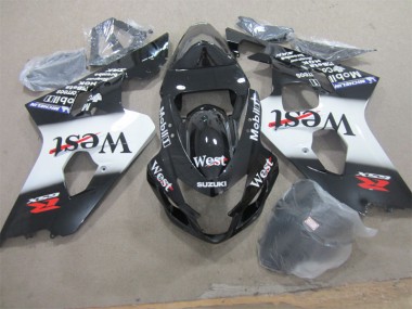 Nero West Carene Moto Suzuki GSXR 600 K4 2004-2005