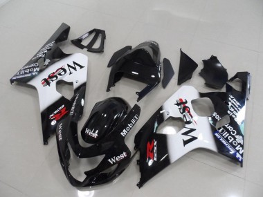 Nero West Carene Moto Suzuki GSXR 750 K4 2004-2005