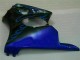 Nero con Blu Fiamma Carene Moto Kawasaki ZX6R 2000-2002