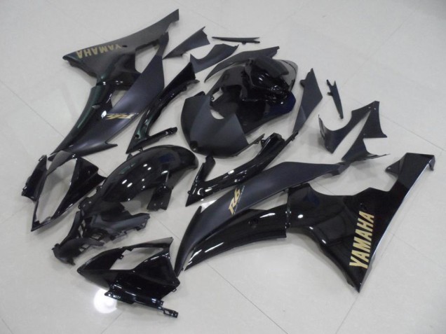Nero con Oro Adesivo Carene Moto Yamaha R6 2008-2016 Nero con Oro Adesivo Carene Moto Yamaha R6 2008-2016