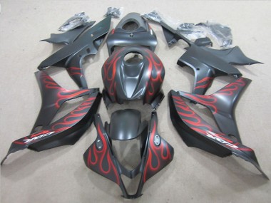 Nero con Rosso Fiamma Carene Moto Honda CBR 600 RR 2007-2008
