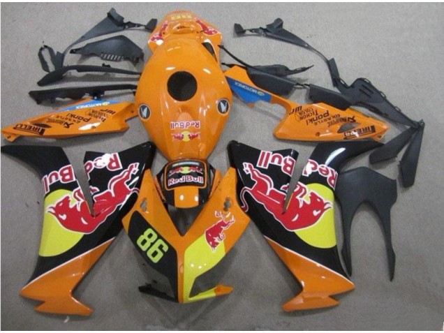 Red Bull 86 Carene Moto Honda CBR 1000 RR 2012-2016 Red Bull 86 Carene Moto Honda CBR 1000 RR 2012-2016
