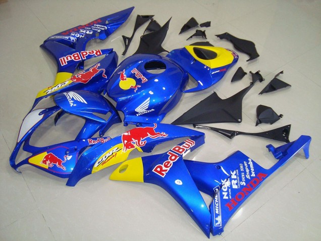 Red Bull Carene Moto Honda CBR 600 RR 2007-2008 Red Bull Carene Moto Honda CBR 600 RR 2007-2008