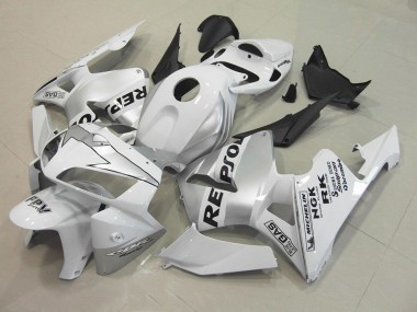 Repsol Bianco Argento Carene Moto Honda CBR 600 RR 2005-2006
