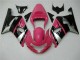 Rosa Nero Carene Moto Suzuki GSXR 600 / 750 K1 K2 K3 2001-2003 Rosa Nero Carene Moto Suzuki GSXR 600 / 750 K1 K2 K3 2001-2003