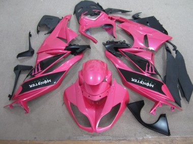 Rosa Nero Monster Carene Moto Kawasaki ZX6R 2009-2012