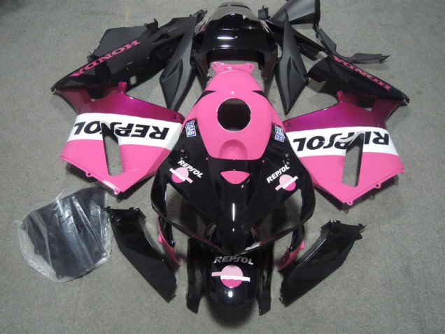 Rosa Nero Repsol Carene Moto Honda CBR 600 RR 2005-2006 Rosa Nero Repsol Carene Moto Honda CBR 600 RR 2005-2006