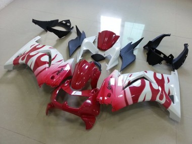 Rosa Rosso Fiamma Carene Moto Kawasaki ZX 250R 2008-2012