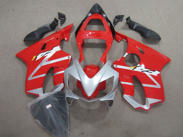 Rosso Argento ABS Kit Carenatura Moto Honda CBR 600 F4i 2001-2003 Rosso Argento ABS Kit Carenatura Moto Honda CBR 600 F4i 2001-2003