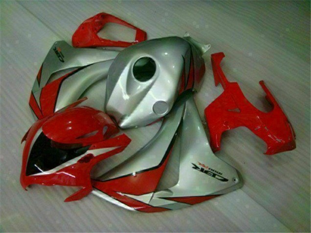 Rosso Argento ABS Moto Plastica & Carene Honda CBR 1000 RR 2008-2011 Rosso Argento ABS Moto Plastica & Carene Honda CBR 1000 RR 2008-2011