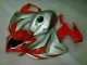 Rosso Argento ABS Moto Plastica & Carene Honda CBR 1000 RR 2008-2011 Rosso Argento ABS Moto Plastica & Carene Honda CBR 1000 RR 2008-2011