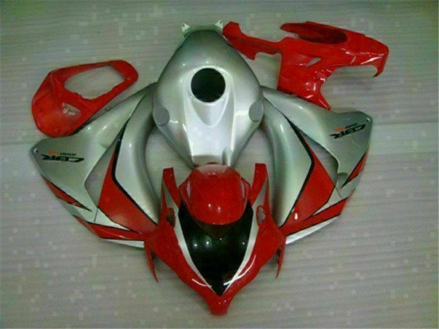 Rosso Argento ABS Moto Plastica & Carene Honda CBR 1000 RR 2008-2011 Rosso Argento ABS Moto Plastica & Carene Honda CBR 1000 RR 2008-2011