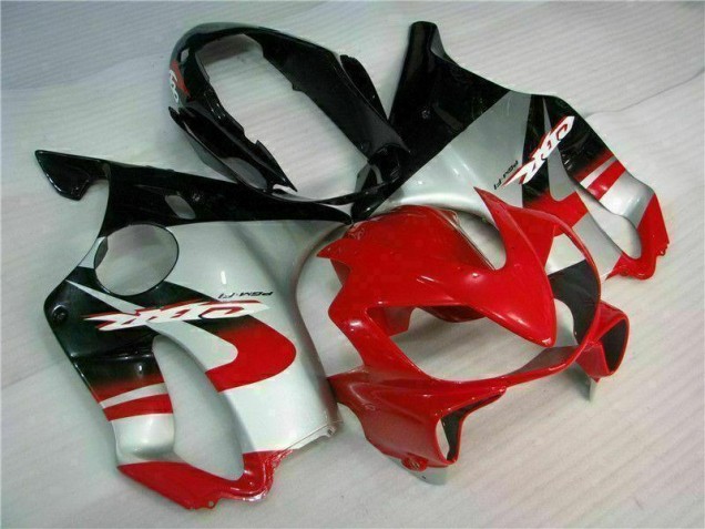 Rosso Argento ABS Moto Plastica & Moto Carena Honda CBR 600 F4i 2004-2007 Rosso Argento ABS Moto Plastica & Moto Carena Honda CBR 600 F4i 2004-2007